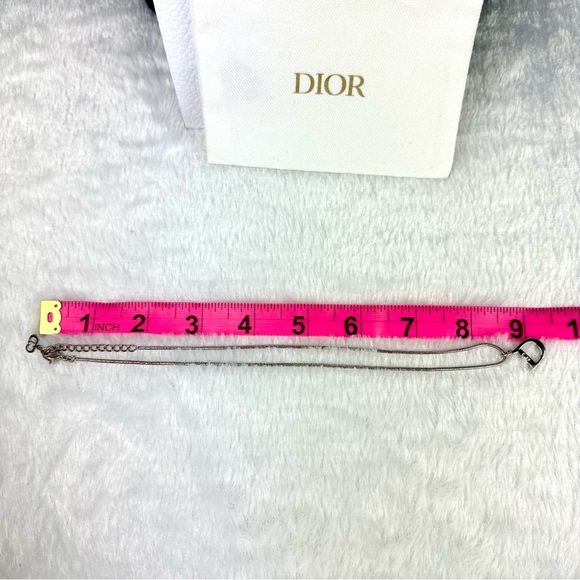 Christian Dior Silver Necklace with pendant. Vintage preowned. GREAT GIFT! - Picture 6 of 6